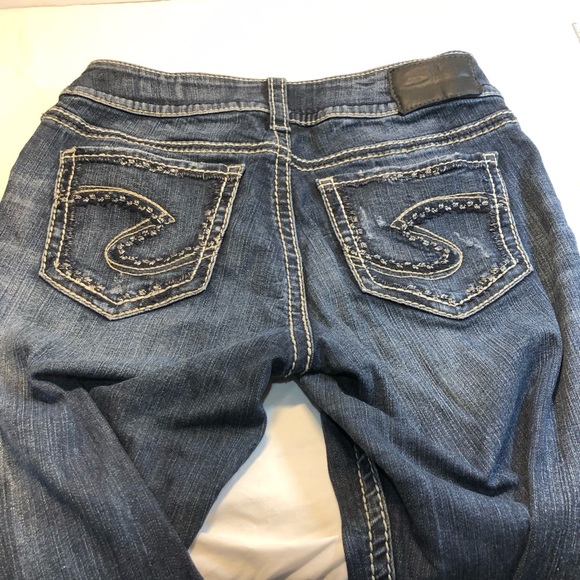 Silver Women’s Jeans Suki Mid Straight 27 x 32 - Picture 4 of 10